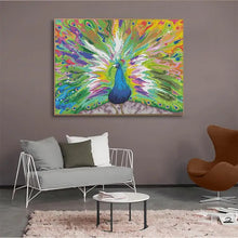 Load image into Gallery viewer, Peacock Open Screen Animal Cross Stitch Embroidery Kits - AIMDIY
