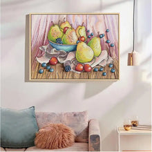 Load image into Gallery viewer, Pear Fruit Plate Pattern - AIMDIY
