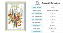 Load image into Gallery viewer, Joy Sunday Forest Elf Cross Stitch - AIMDIY
