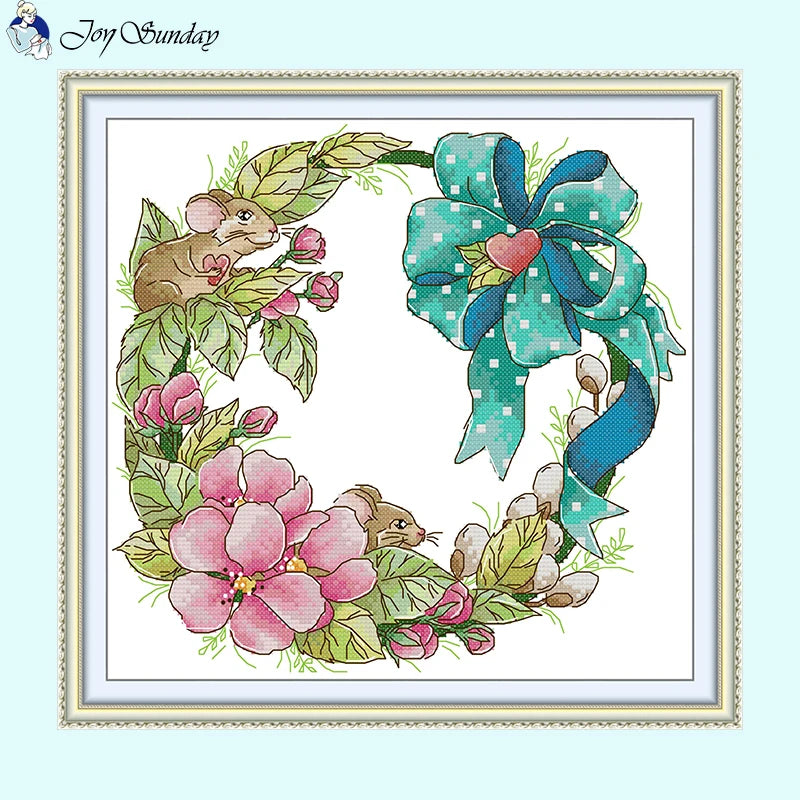 Spring Wreath - AIMDIY