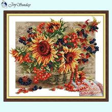 Load image into Gallery viewer, Sunflower Berry Basket - AIMDIY
