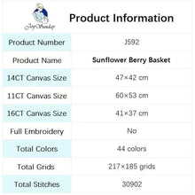 Load image into Gallery viewer, Sunflower Berry Basket - AIMDIY
