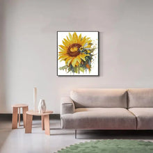 Load image into Gallery viewer, Sunflower and Bee Flower Stitch Cross Stitch Pattern - AIMDIY
