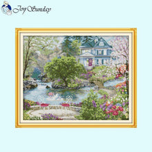 Load image into Gallery viewer, Villa Courtyard Landscape - AIMDIY
