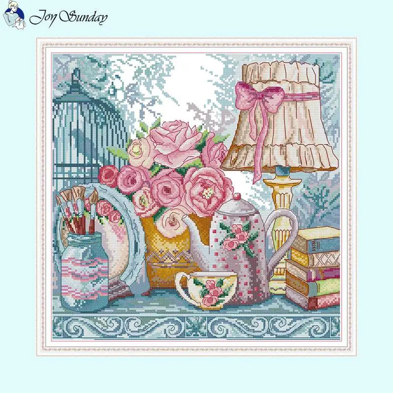 Wedding Products Pattern Cross Stitch - AIMDIY