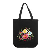 Load image into Gallery viewer, DIY Canvas Tote Bag Embroidery Kit With Flower DIY Arts Crafts Beginners Needlepoint Kits - AIMDIY
