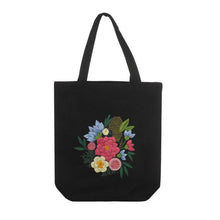 Load image into Gallery viewer, DIY Canvas Tote Bag Embroidery Kit With Flower DIY Arts Crafts Beginners Needlepoint Kits - AIMDIY
